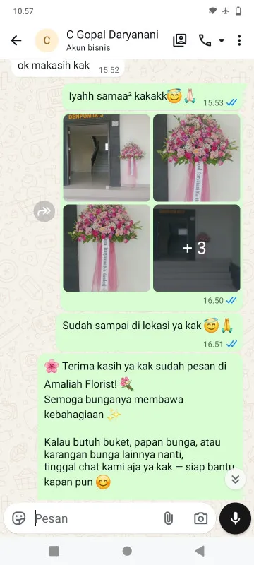 Pengiriman Karangan Bunga Kembangan Selatan