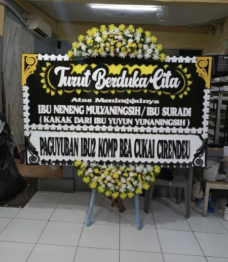 Papan Bunga Duka Kembangan Selatan