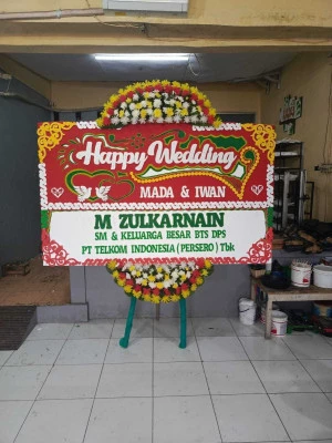 Papan Bunga di Kembangan Selatan