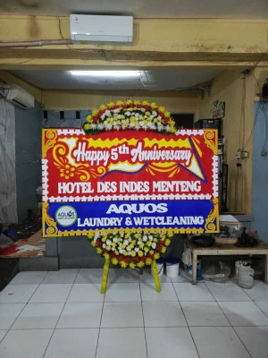 Papan Bunga di Kembangan Selatan