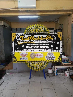 Papan Bunga di Kembangan Selatan