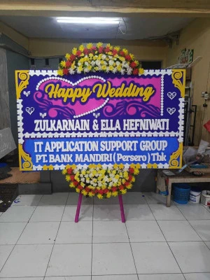 Papan Bunga di Kembangan Selatan