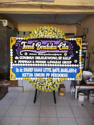 Papan Bunga di Kembangan Selatan